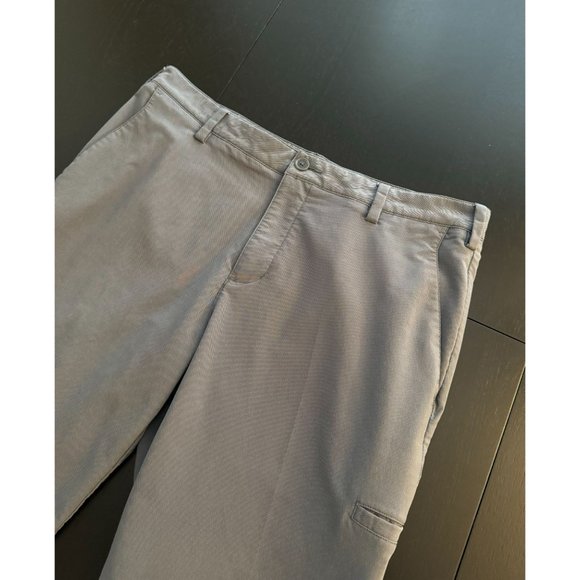 Adidas Golf Pants Mens‎ 34x34 (Actual 33") Gray Lightweight Performance Athletic - Picture 2 of 10